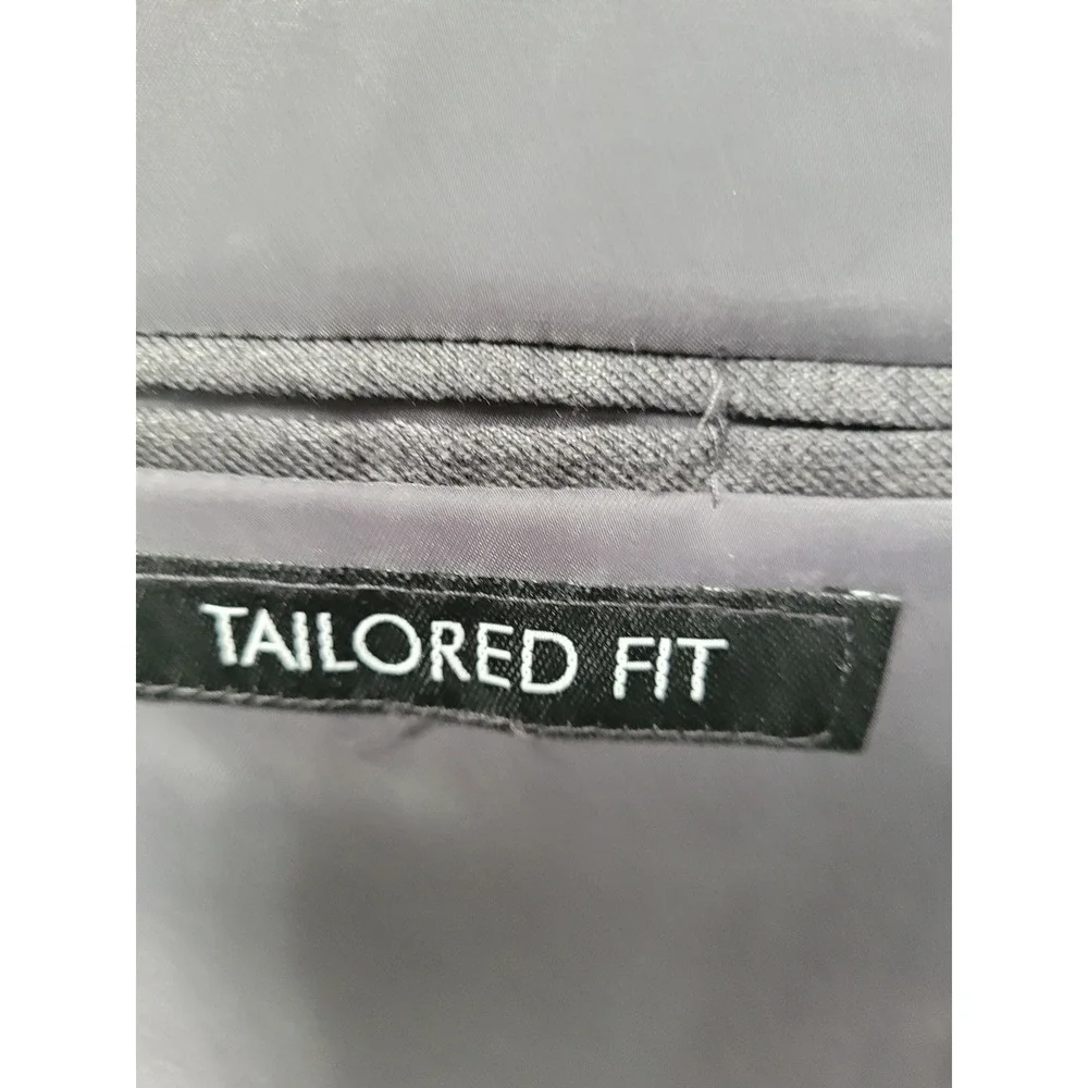 Jos. A. Bank Suit Mens 48R Wool Traveler Chelsea Gray Tailored Fit 2pc Business